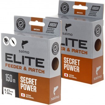 Лески монофильные SALMO ELITE FEEDER & MATCH КАРП/КРУПНАЯ РЫБА 2шт Лески монофильные SALMO ELITE FEEDER & MATCH КАРП/КРУПНАЯ РЫБА 2шт